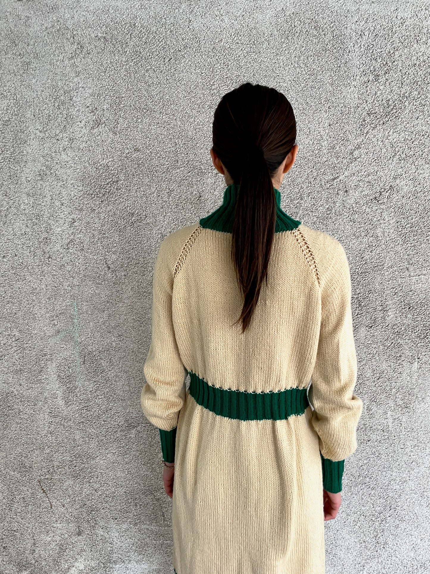 handmade knitted dress