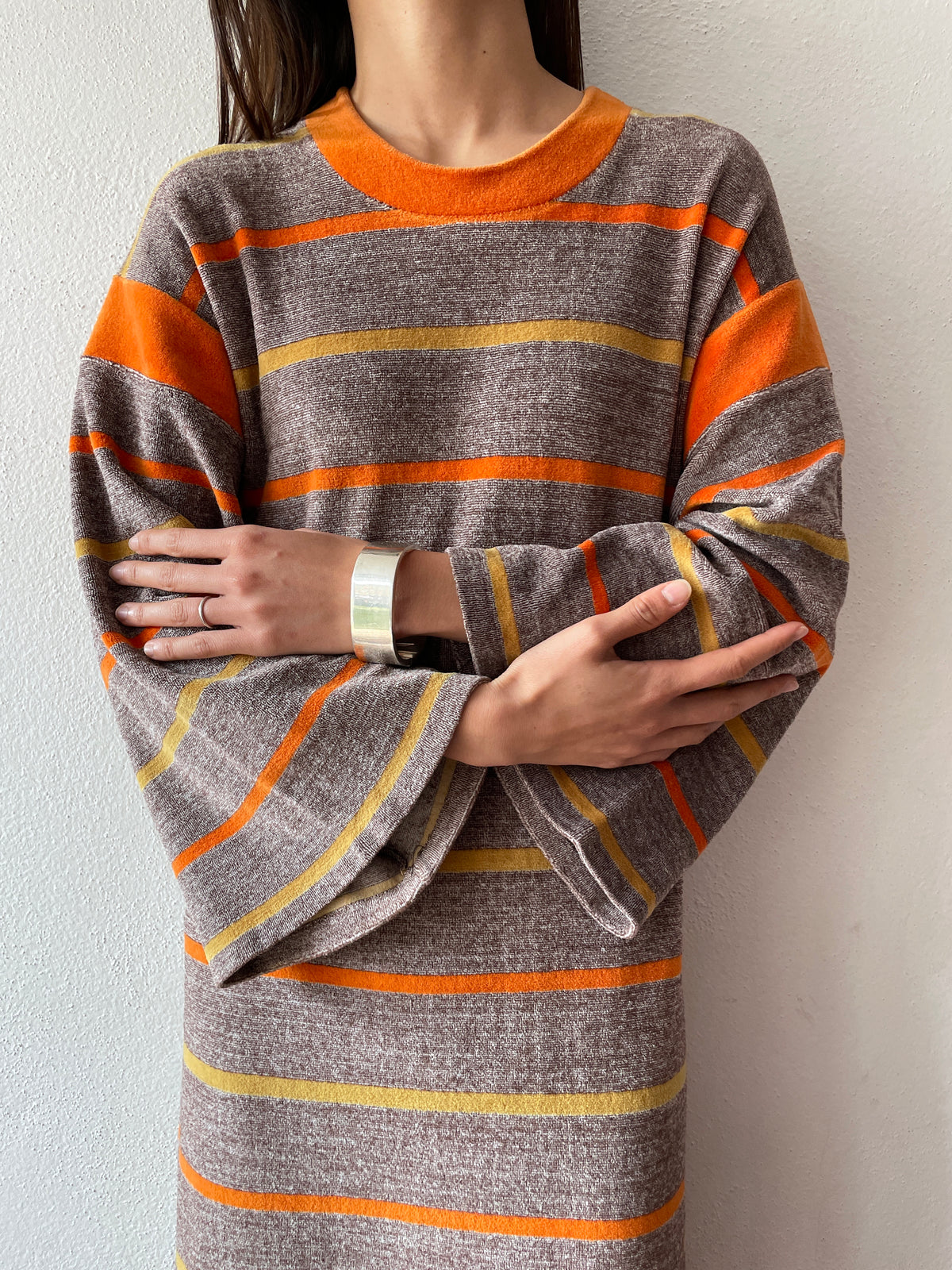 80's pile relaxed dress