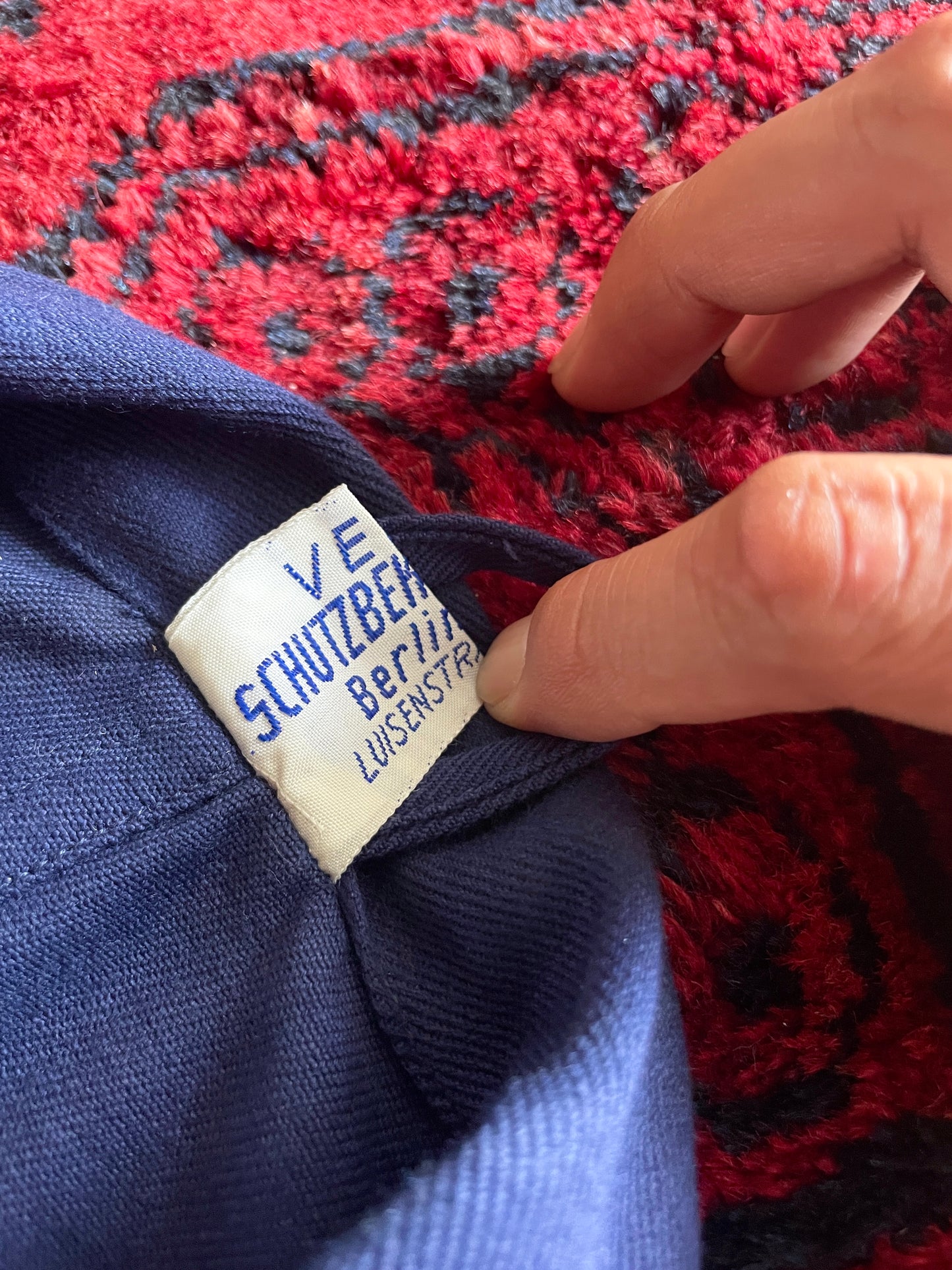 dead stock 60s east germany work coat