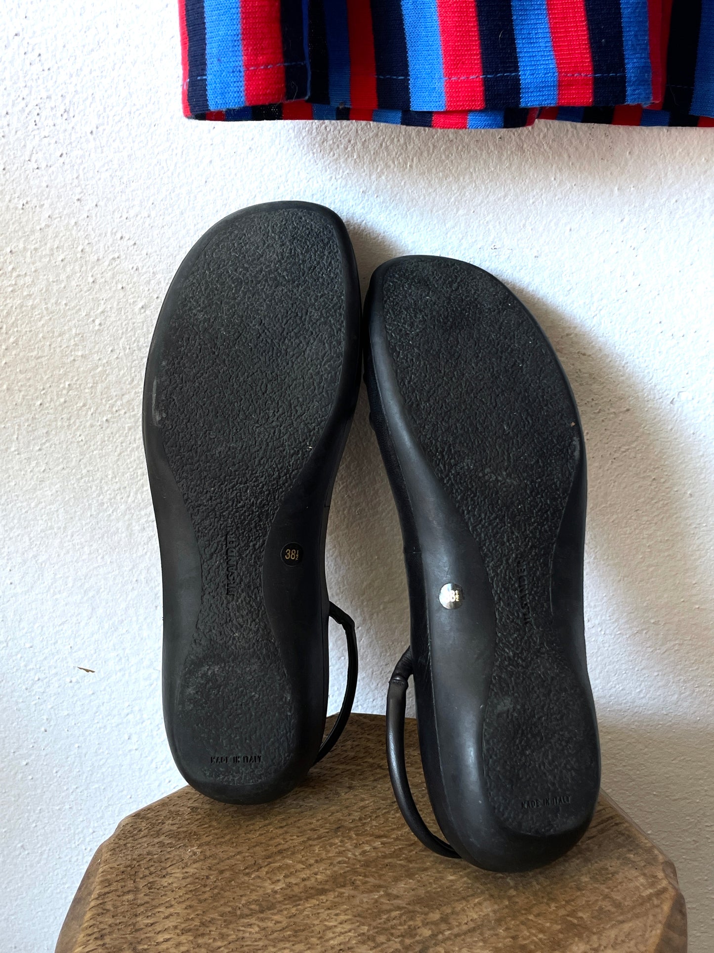 JIL SANDER leather sandal