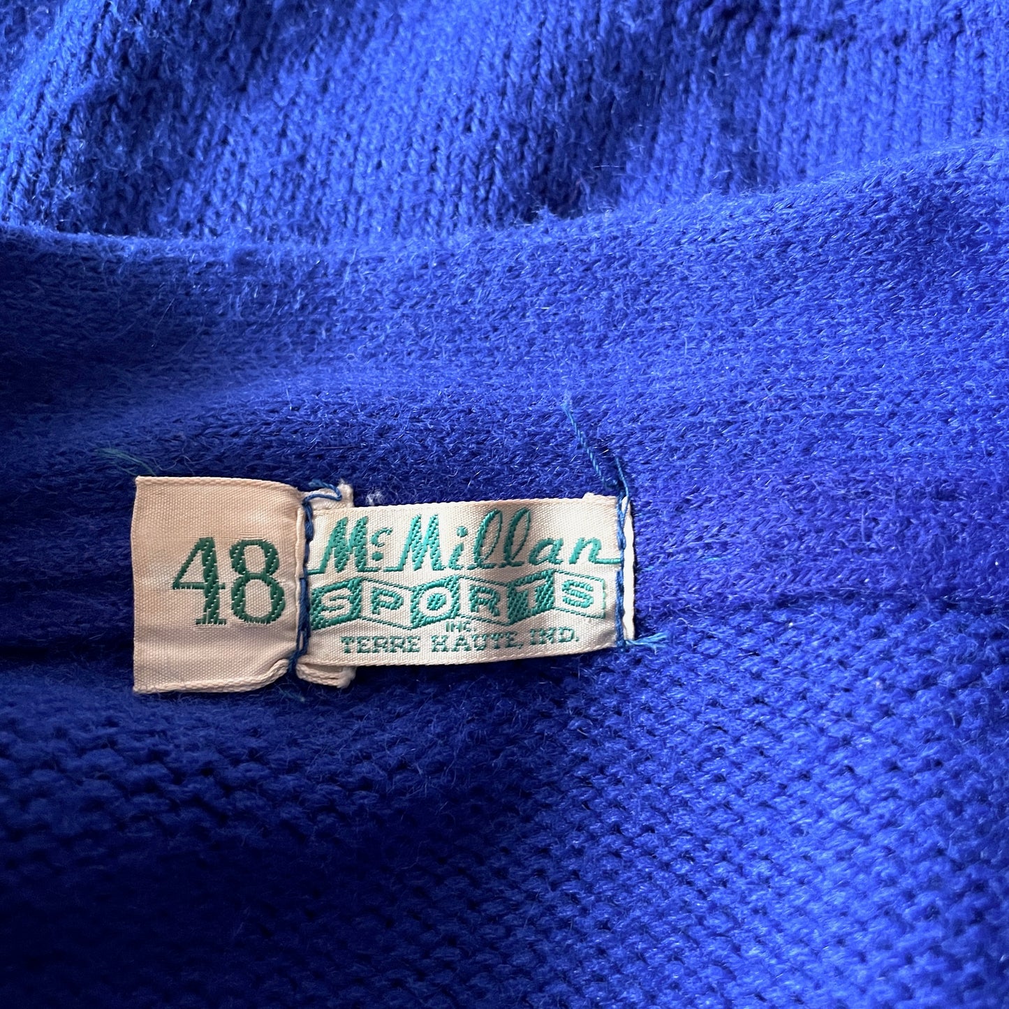 Vintage amazing blue