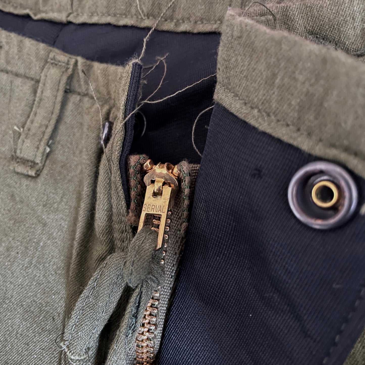 style military pants, dead stock