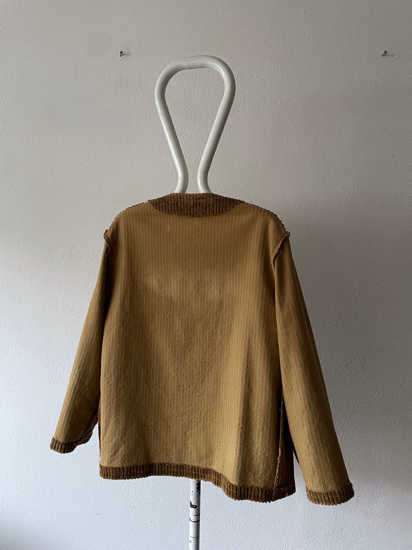 Fat corduroy handmade Haori