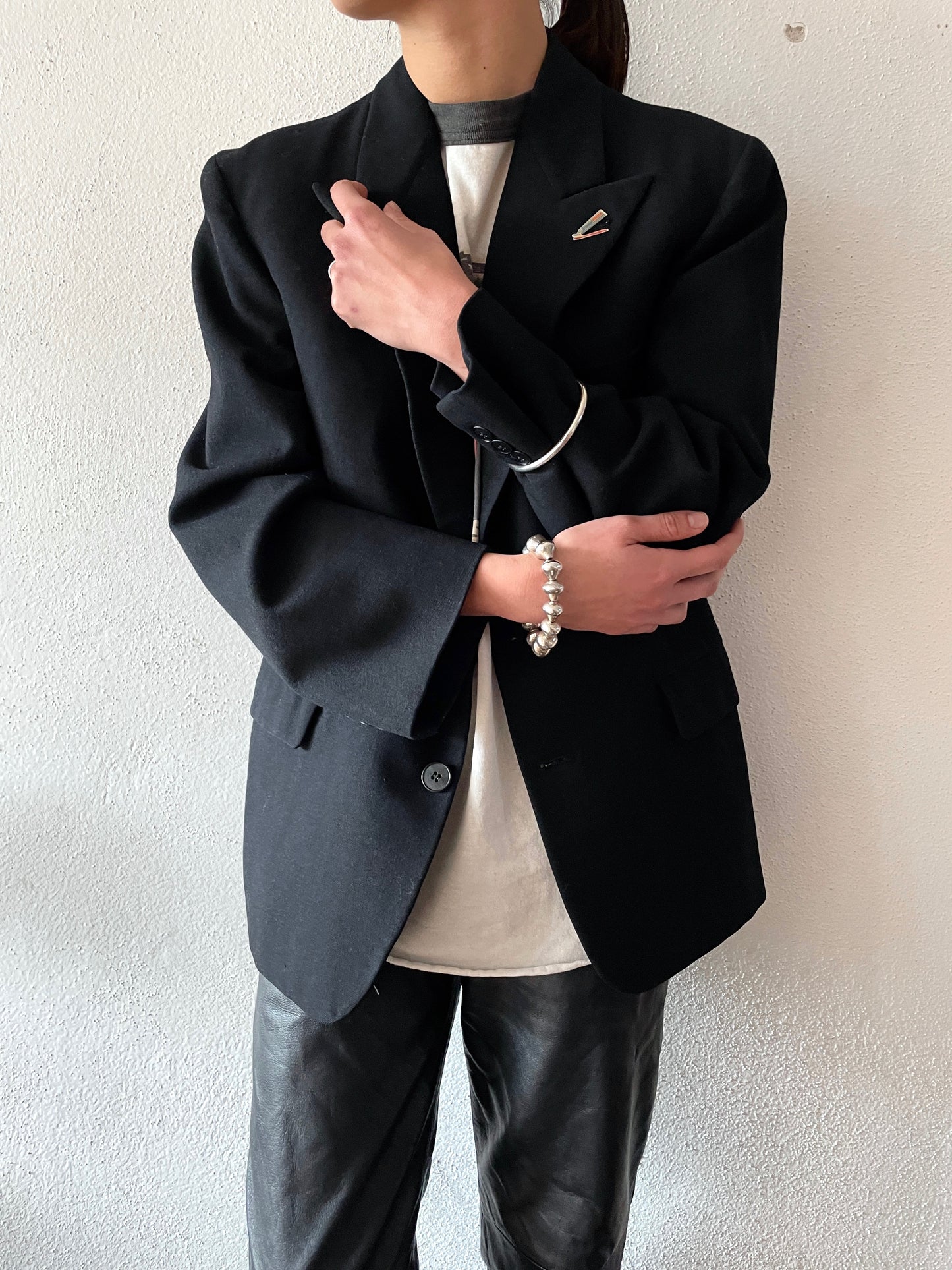 sterling silver hoop bangle