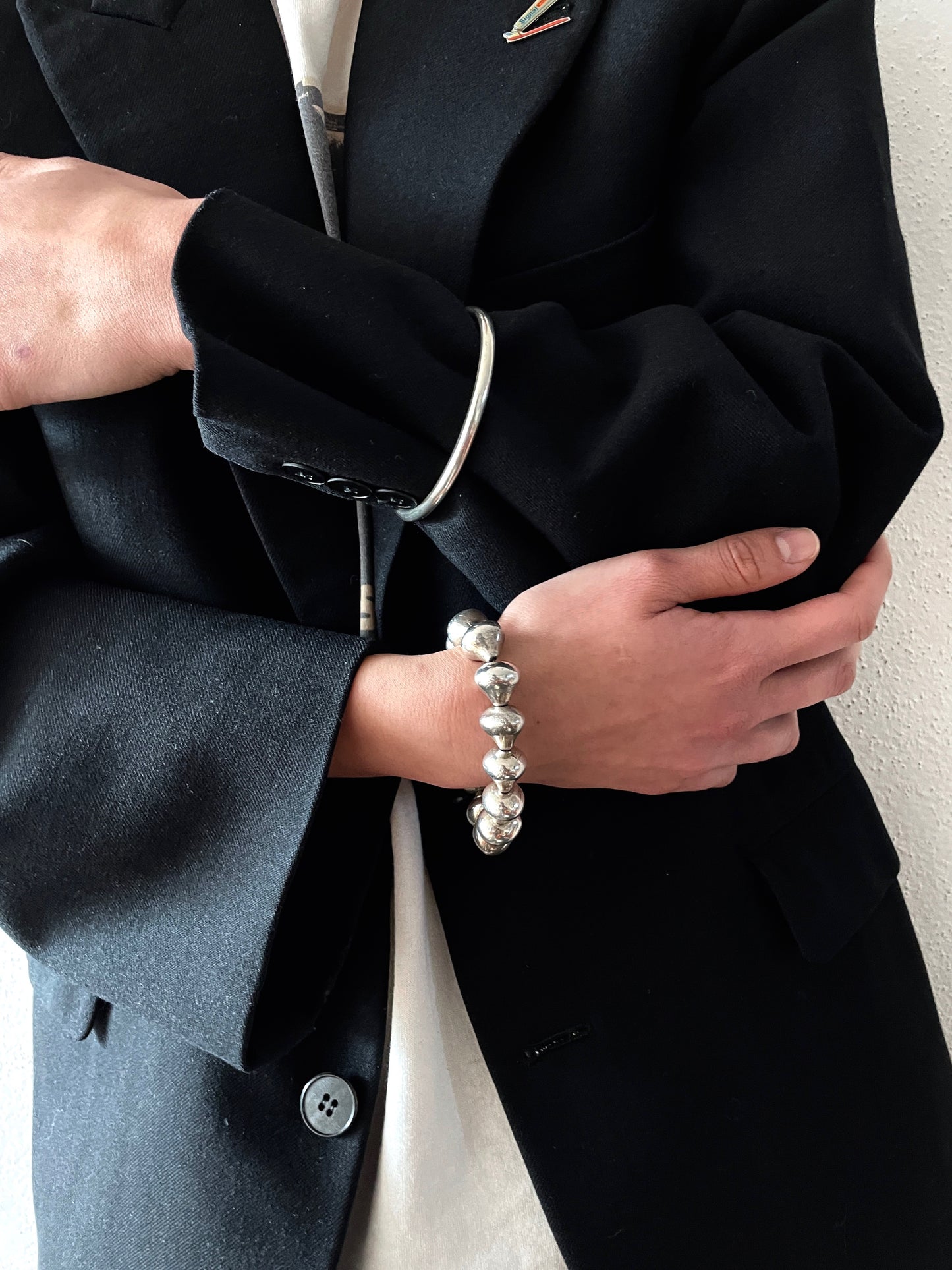 sterling silver hoop bangle