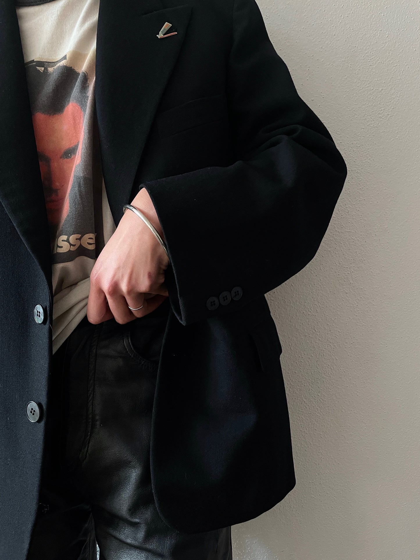 sterling silver hoop bangle