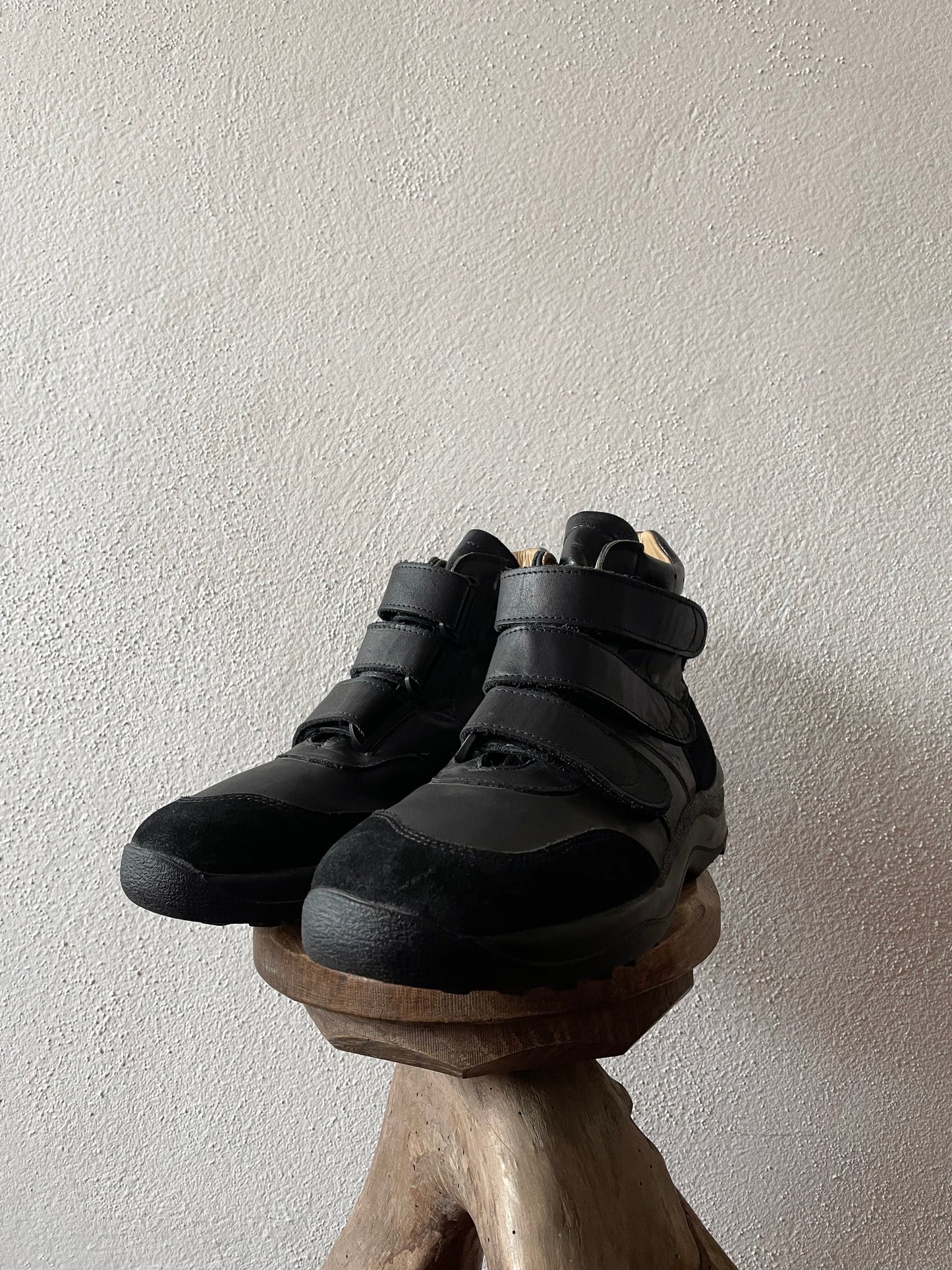 original german military leather pilot boots / sz 27-28cm