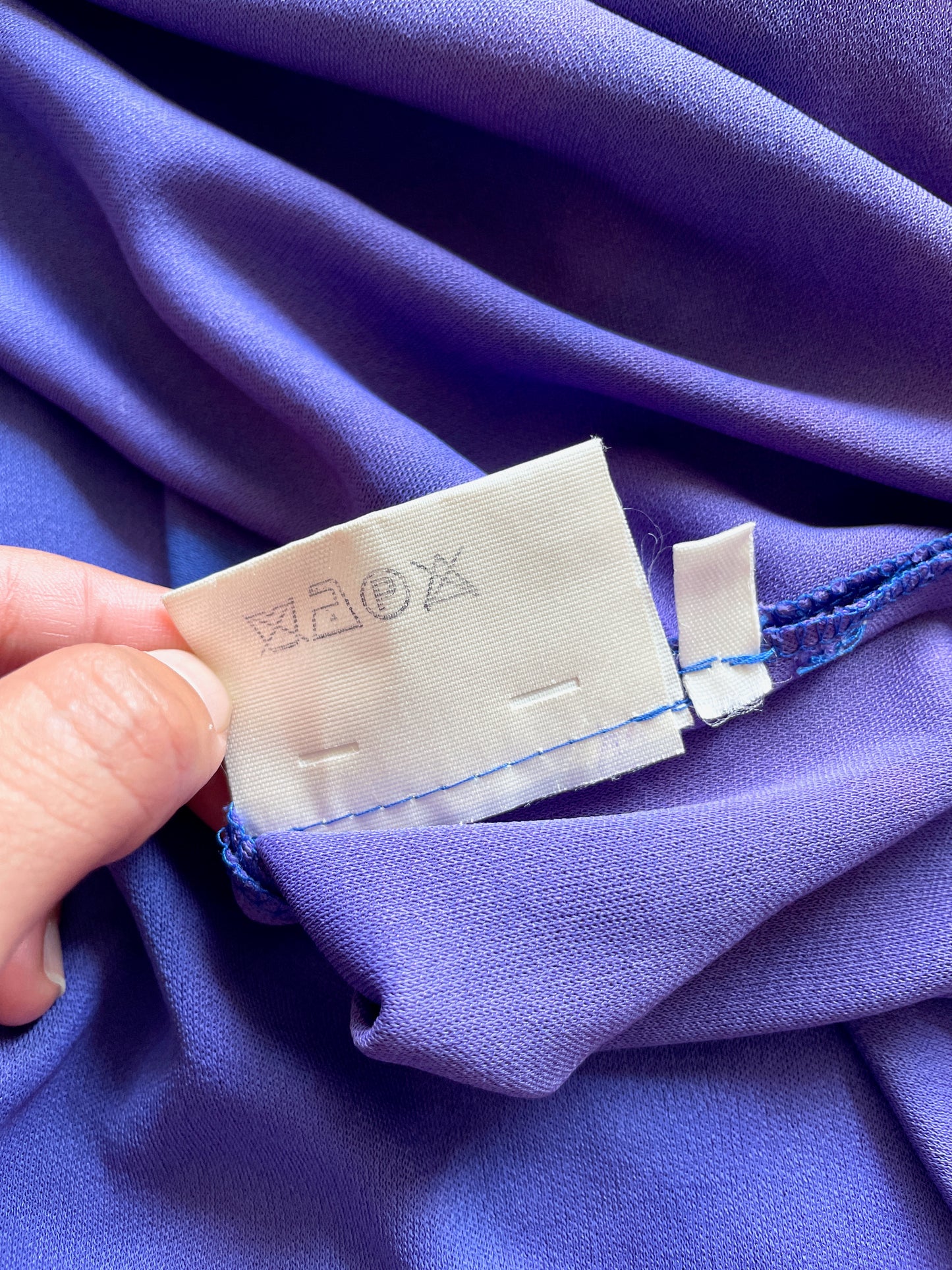 Vintage fade blue dress