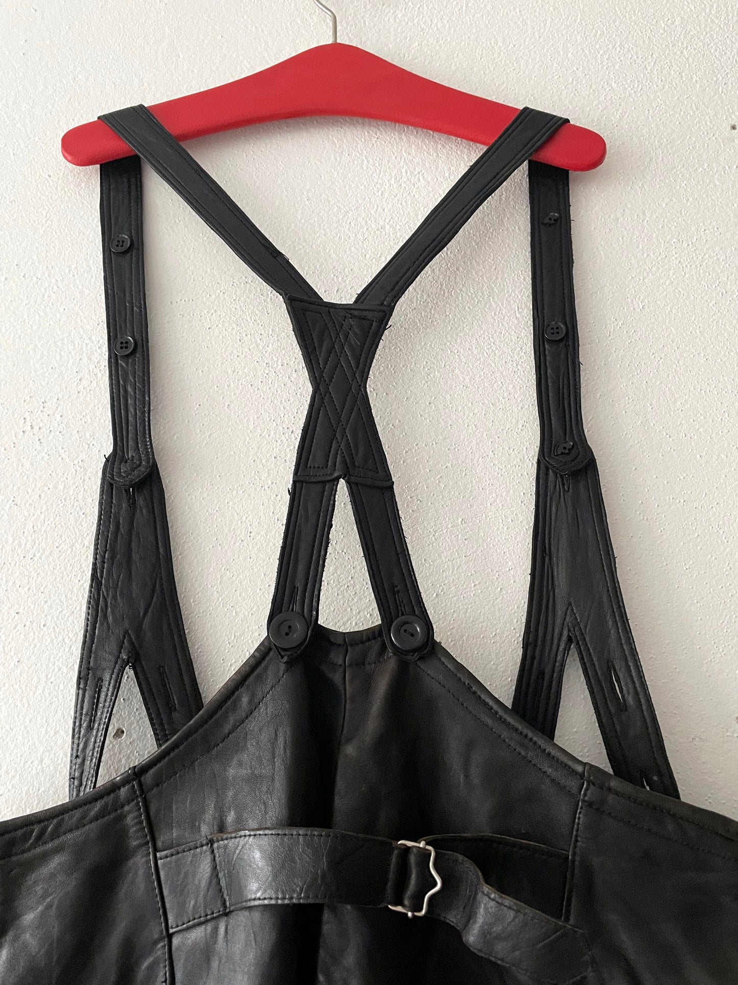 〜60's Swedish or Norway army motorcycle over pants. Special.