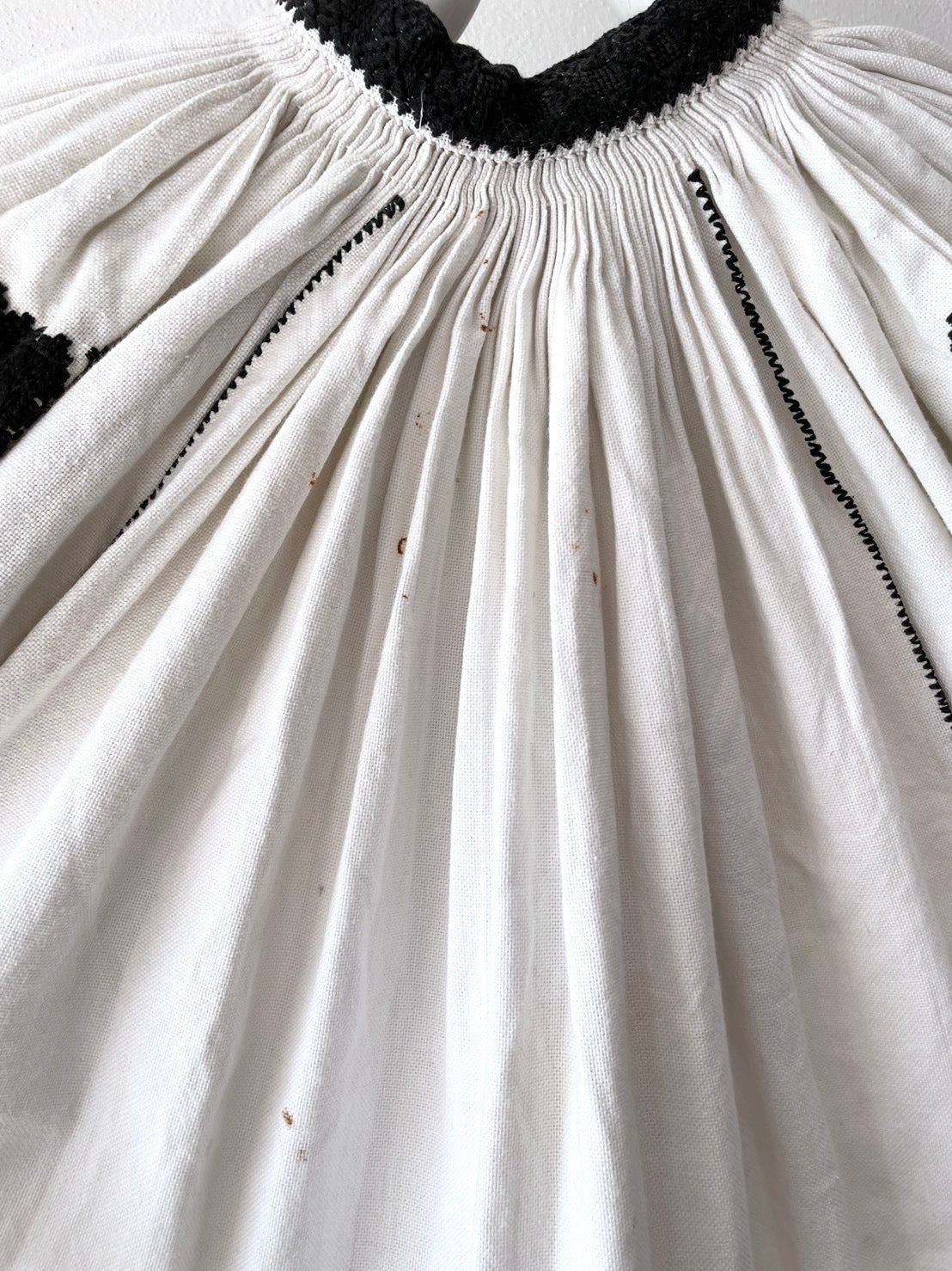 1920's Hungary embroidered dress