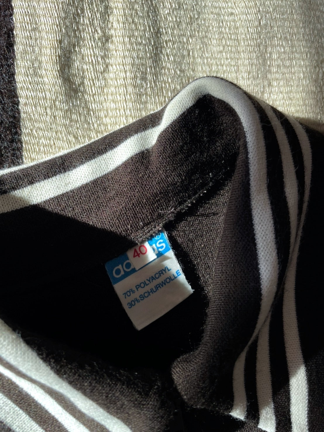 70's adidas cream brown