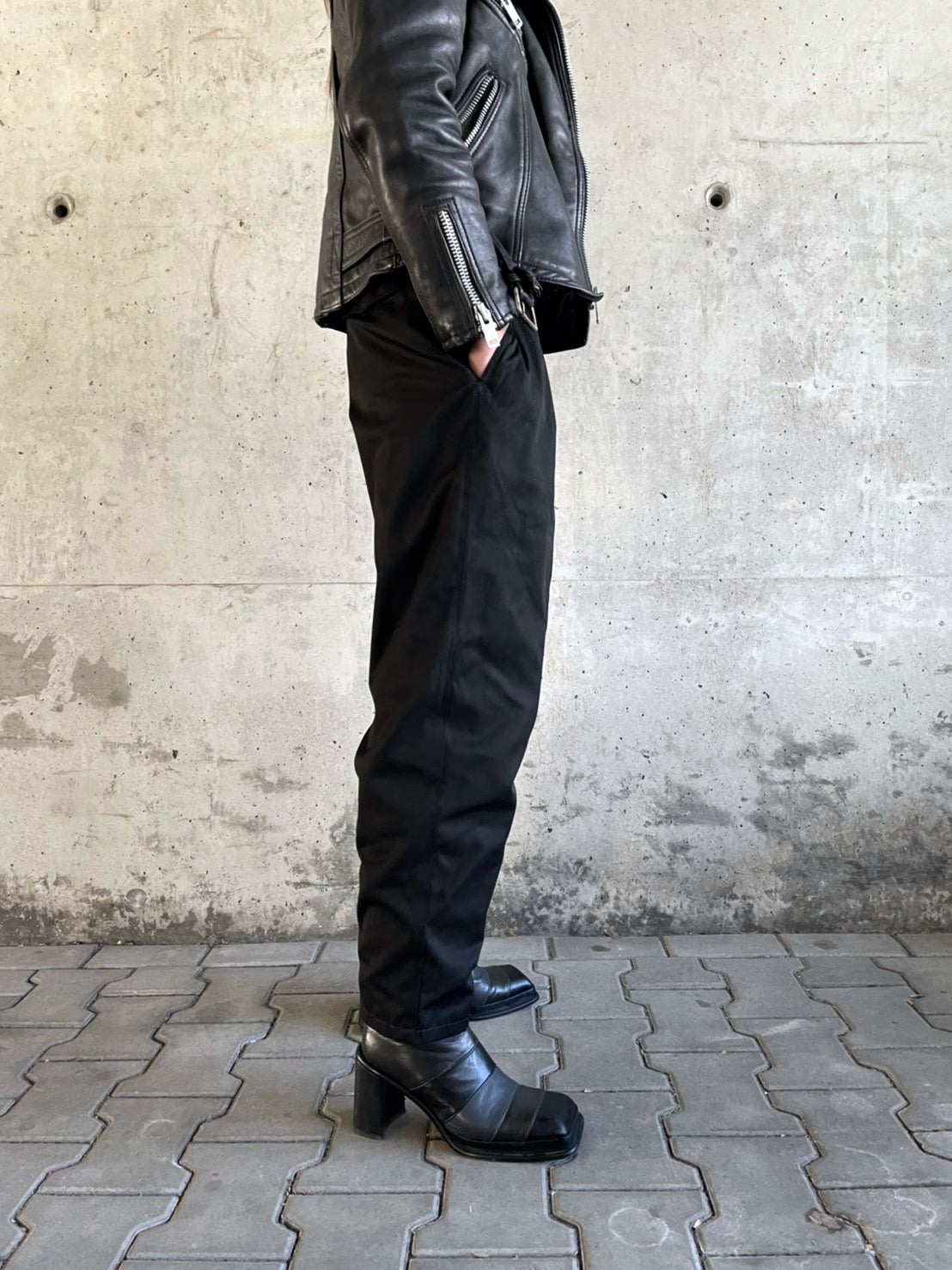 shinobi black trouser