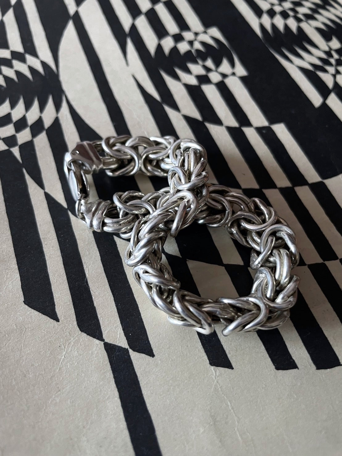 byzantine link chain necklace silver vintage ビザンチン チェーン ネックレスbyzantine link chain necklace silver vintage ビザンチン チェーン ブレスレット ネックレス bracelet bangle