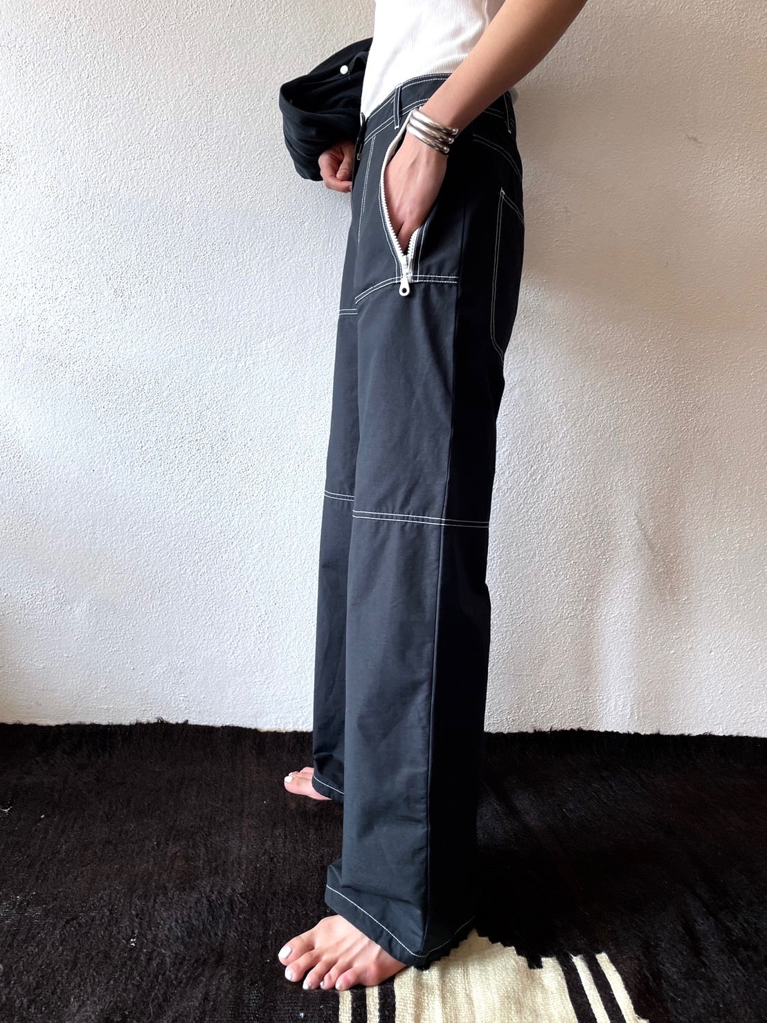 90's low-rise rave trouser