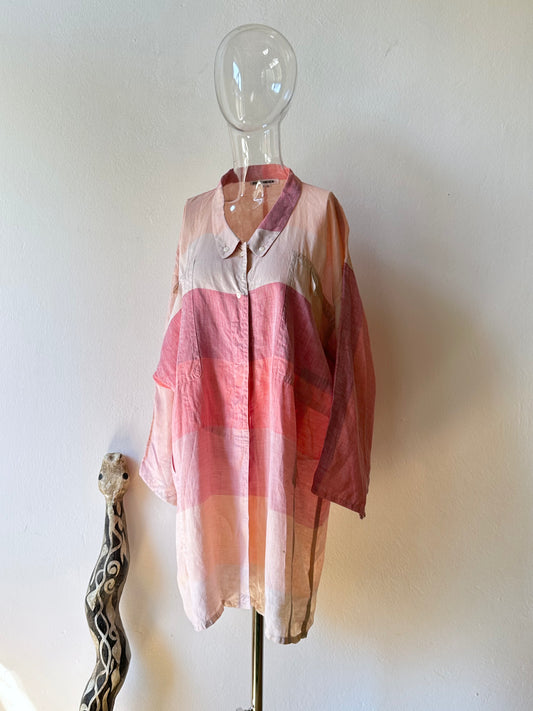 JIL SANDER linen over shirt