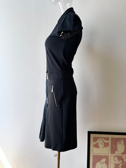 SPORTMAX CODE nylon silk jumper dress