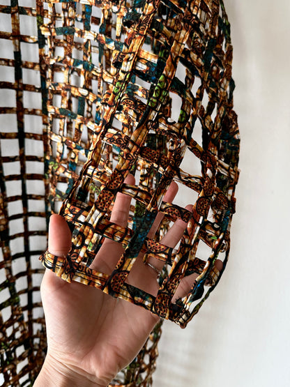 Super handmade batik mesh jacket