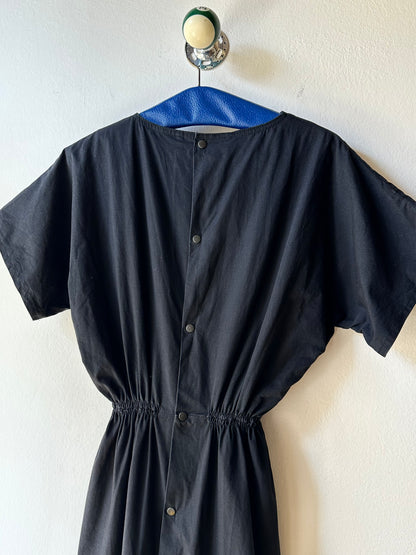 80s France black combinaison