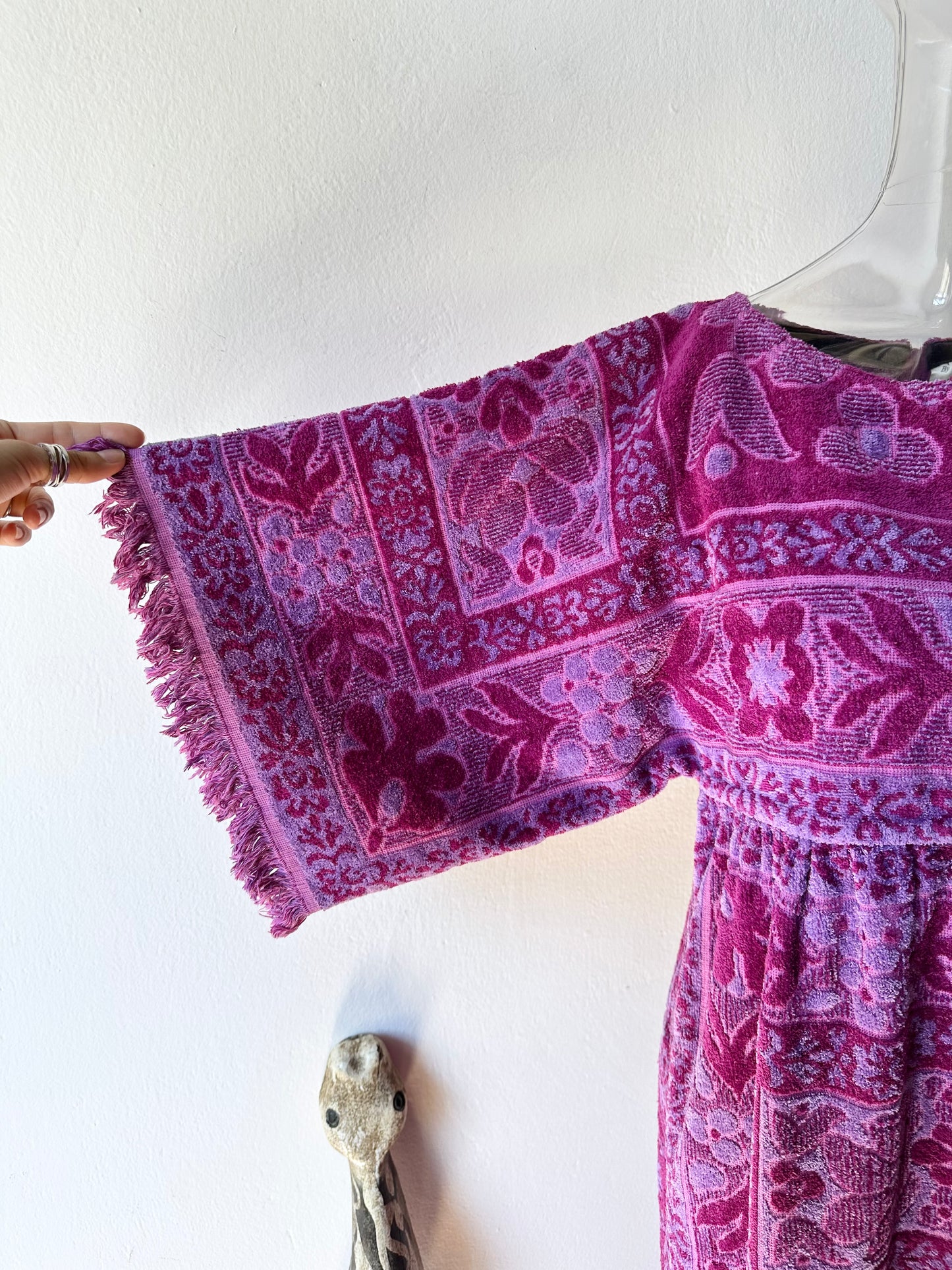 London towel dress ca. late 1970s