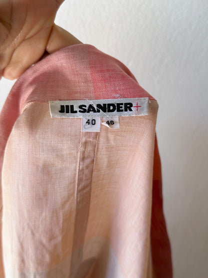 JIL SANDER linen over shirt