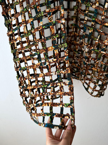 Super handmade batik mesh jacket