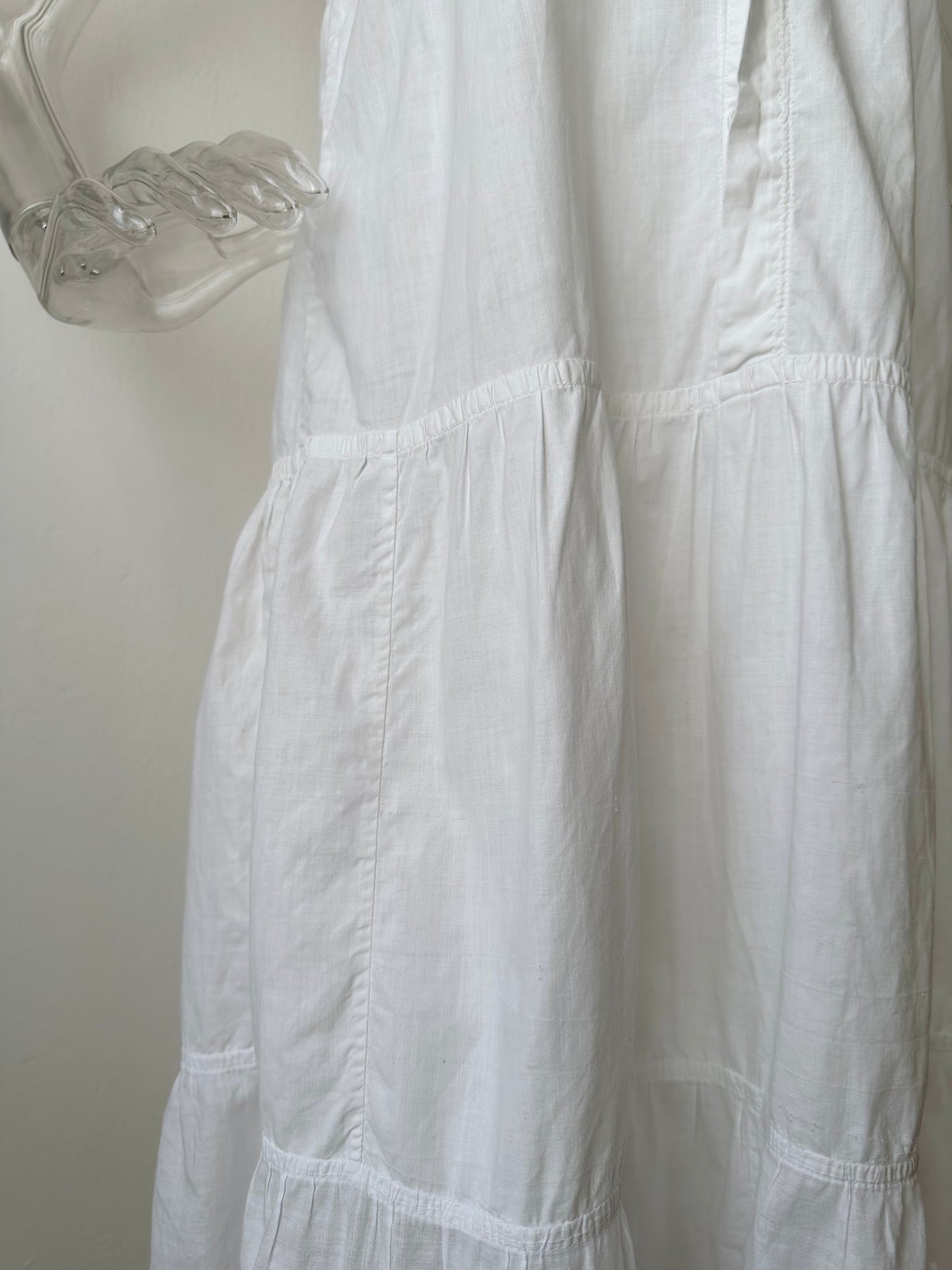Antique cotton lace cami dress