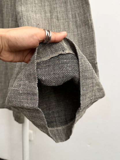 Linen viscose wide pants W29