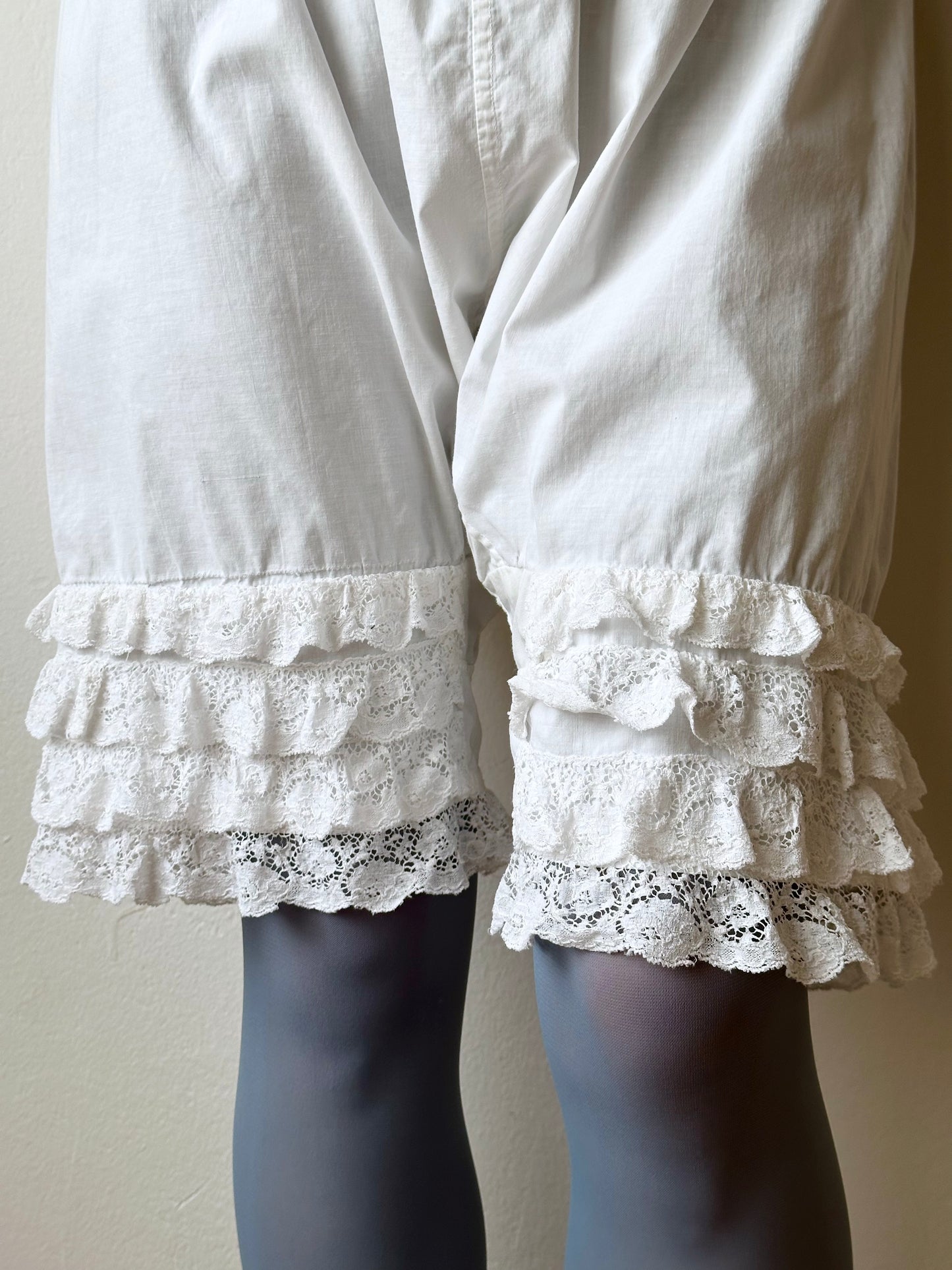 Antique cotton bloomers
