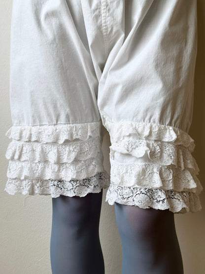 Antique cotton bloomers
