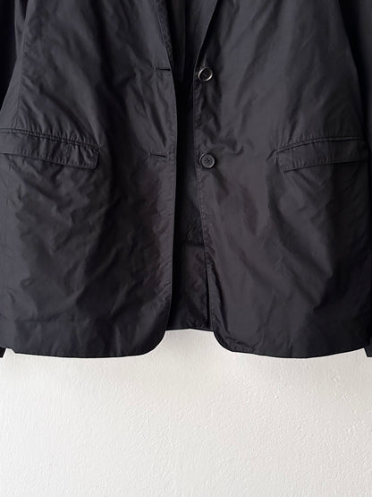 JIL SANDER minimal black jacket