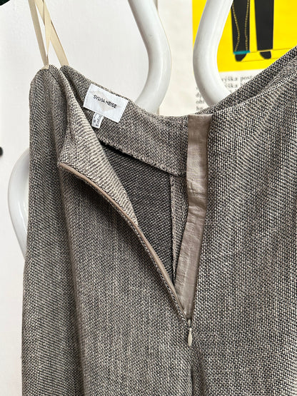 Linen viscose wide pants W29