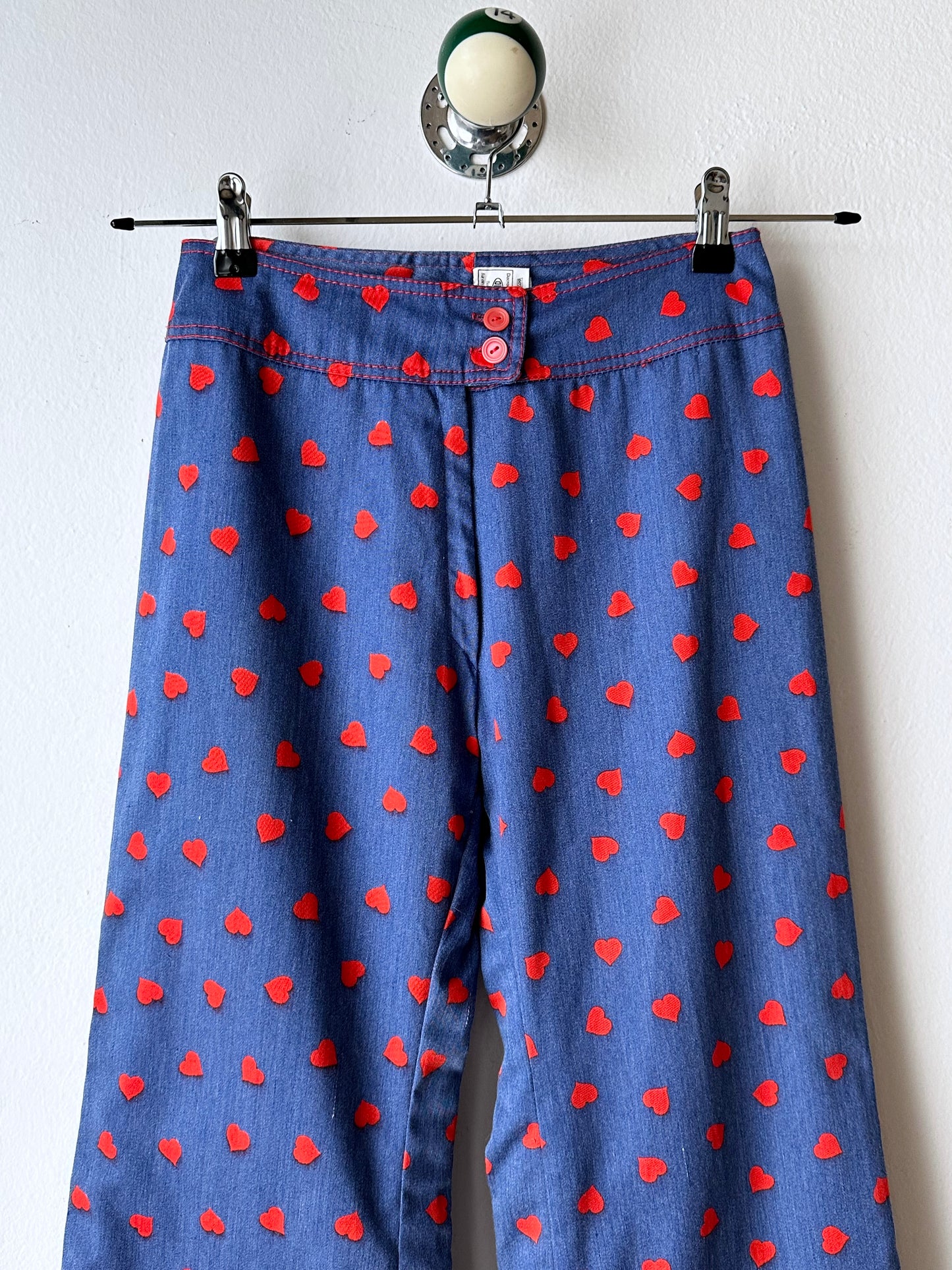 70s heart trouser W25