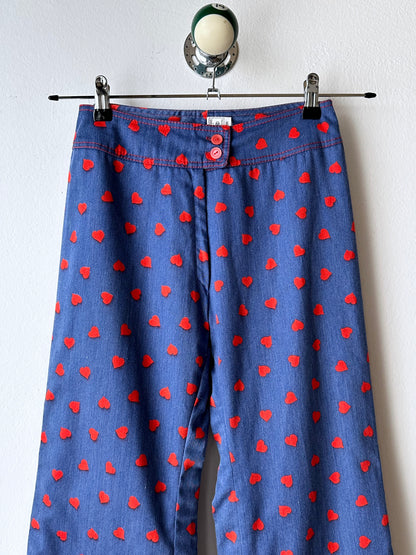 70s heart trouser W25