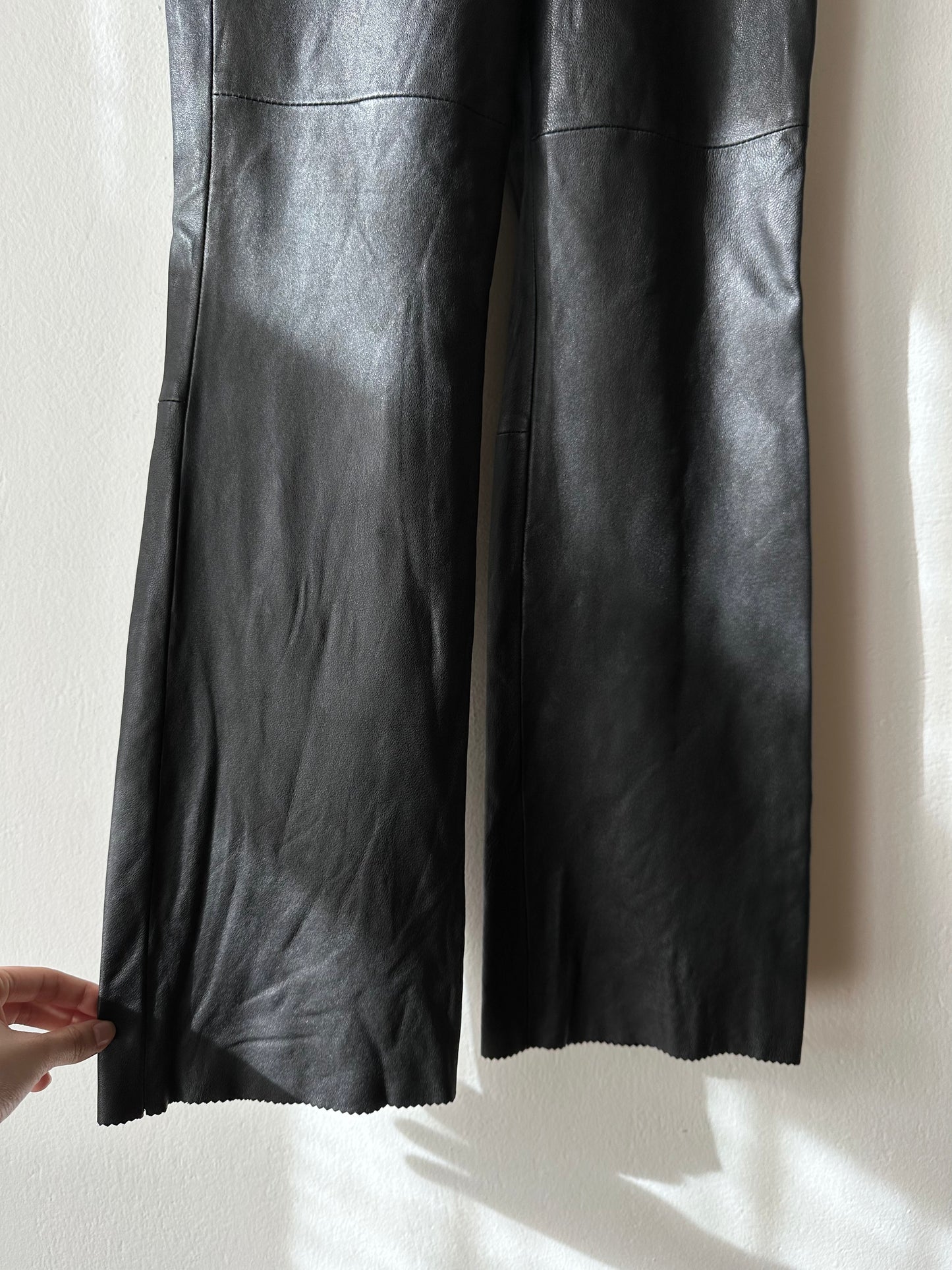 Uncle sam leather trouser W28