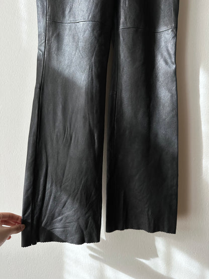 Uncle sam leather trouser W28