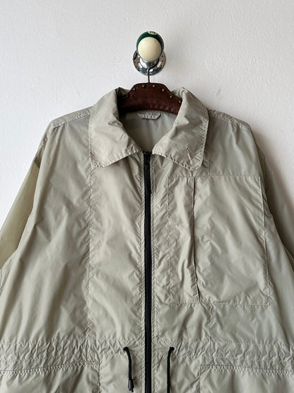 Nylon packable ice gray