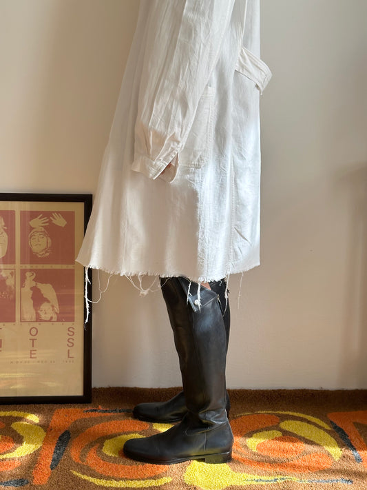 50-60s France shop coat