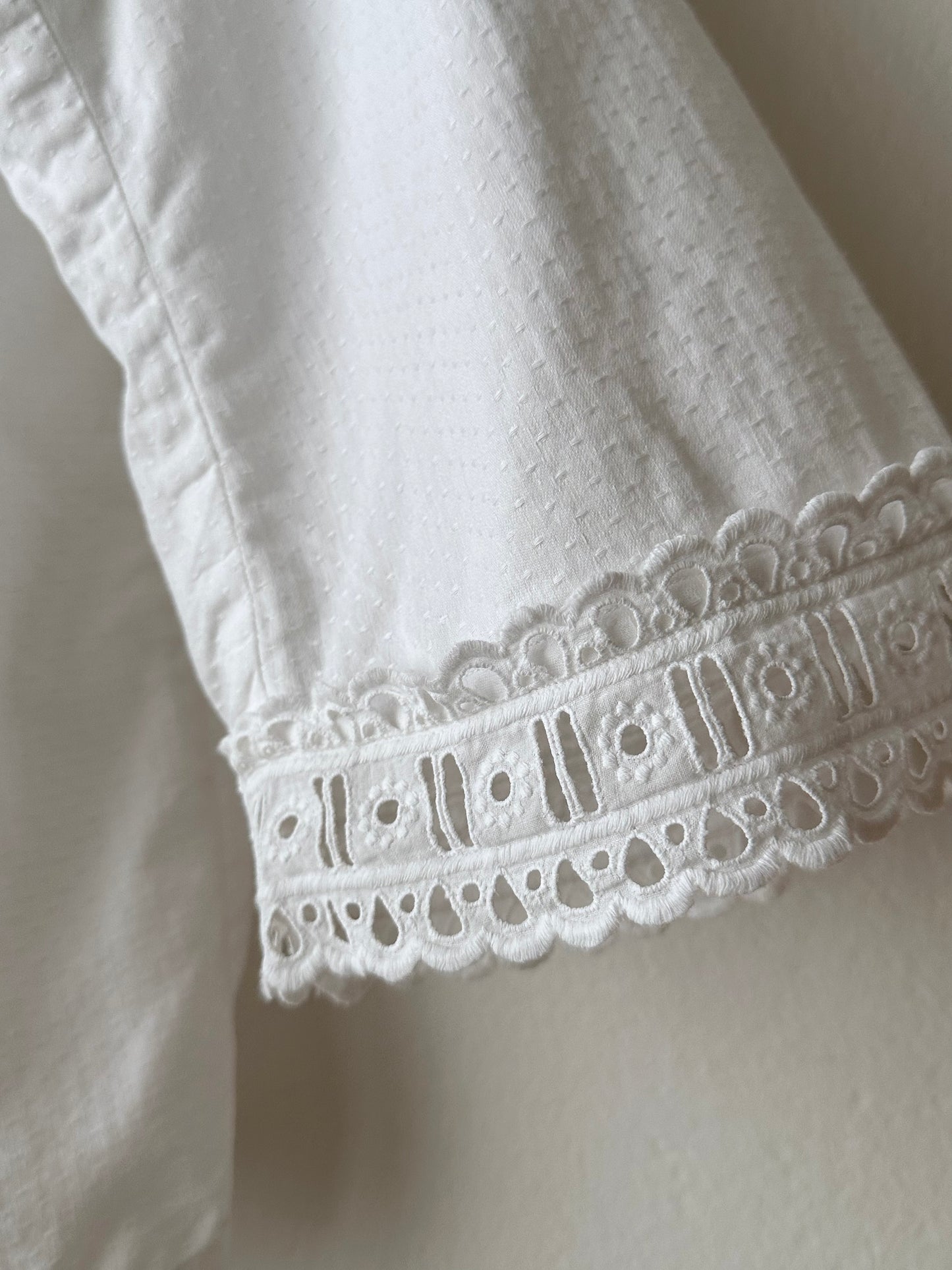 circa 1920s antique cotton blouse