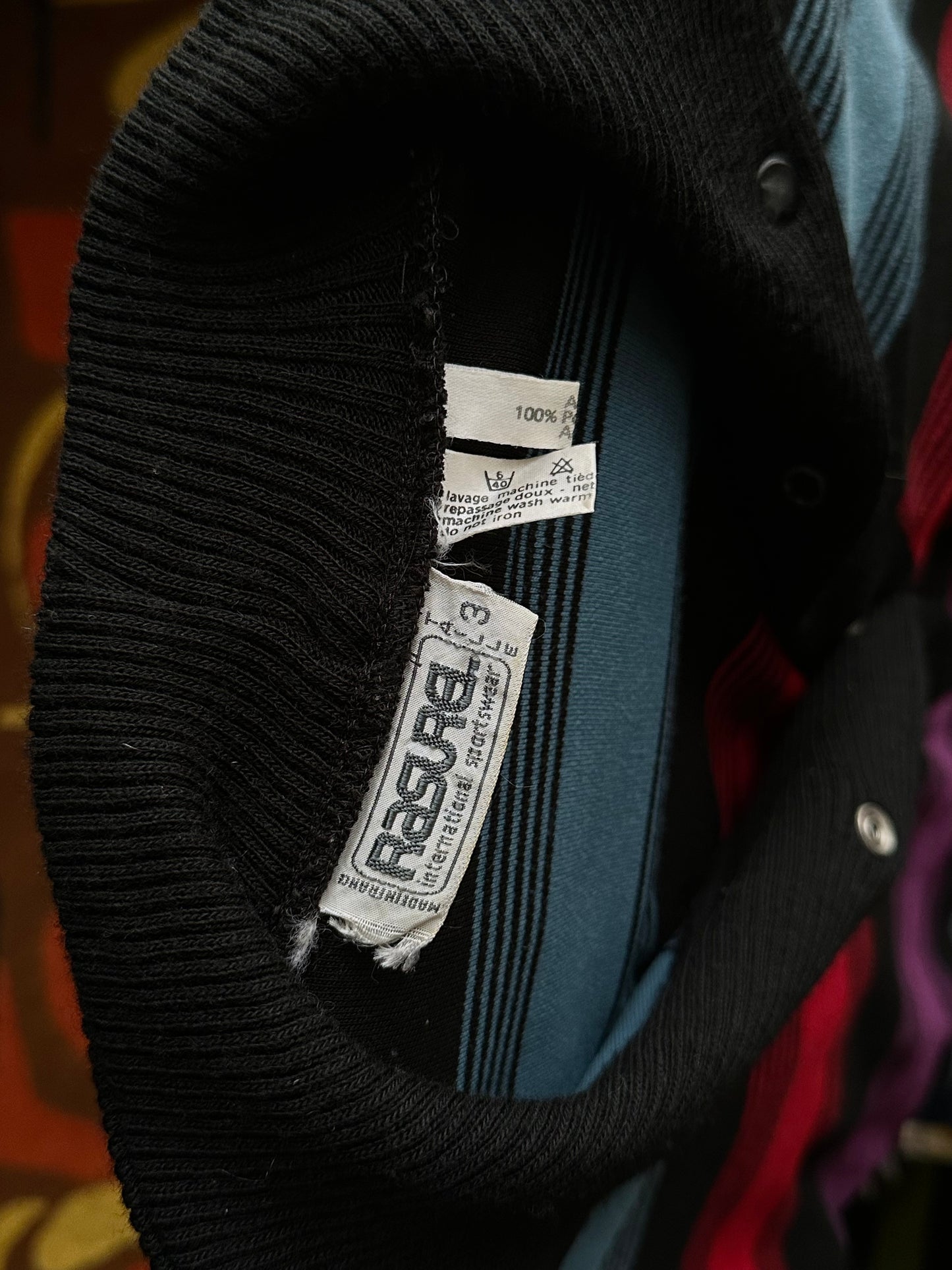 1980s Rasurel pile dress made in France