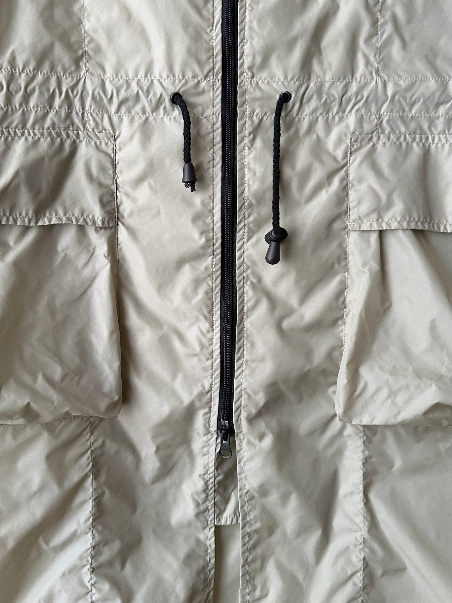 Nylon packable ice gray