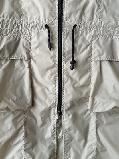 Nylon packable ice gray