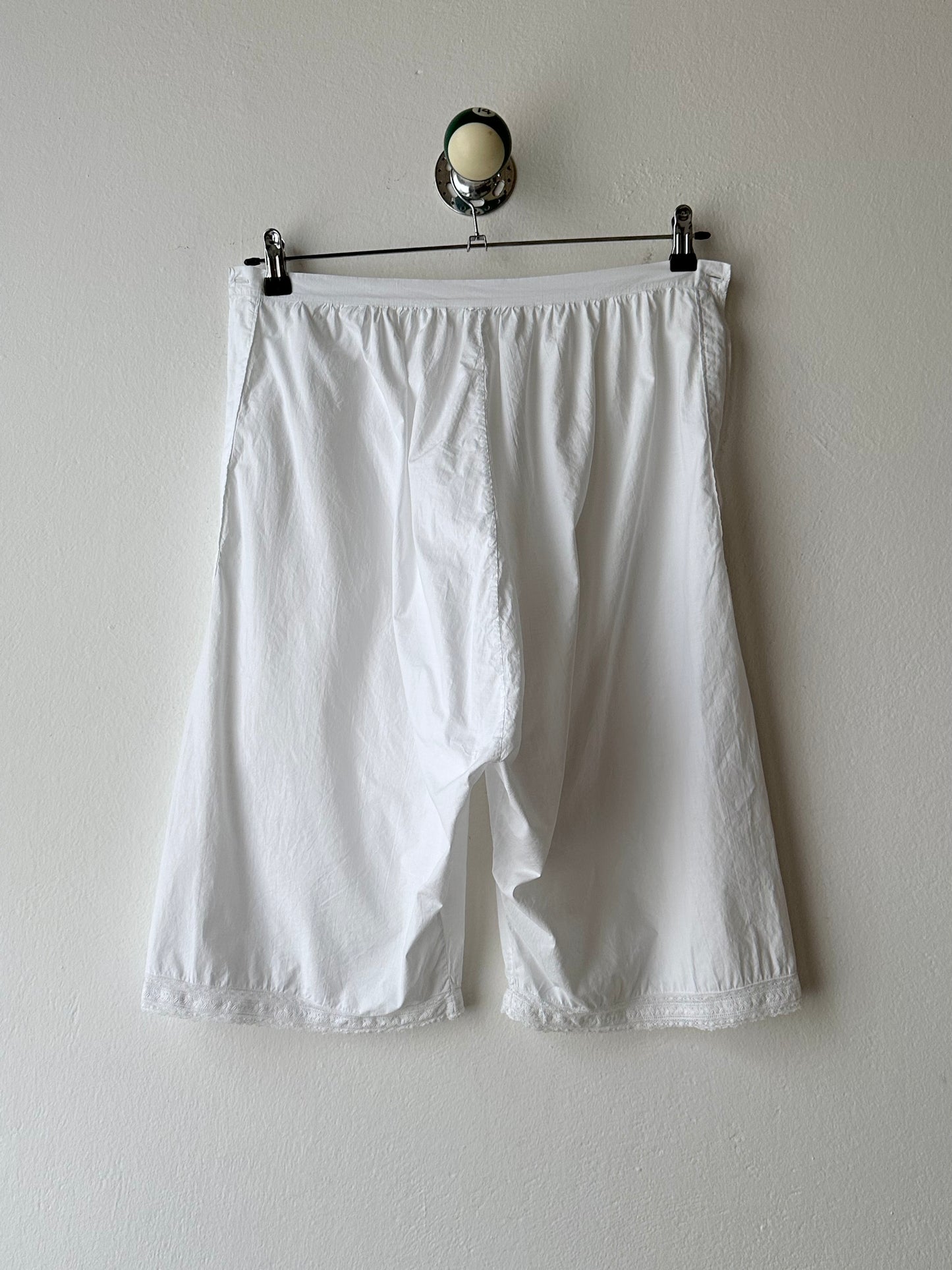 Antique cotton drawers