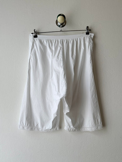 Antique cotton drawers