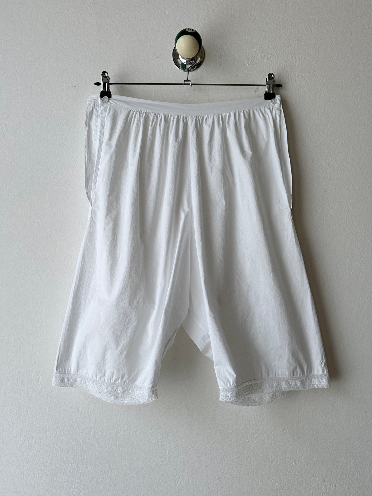 Antique cotton drawers