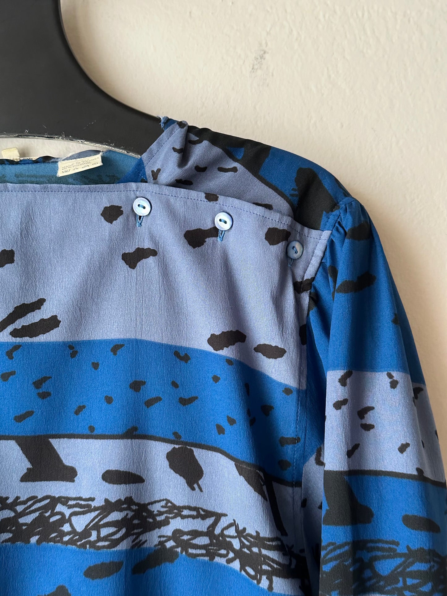 Peterpan tie blouse made in France