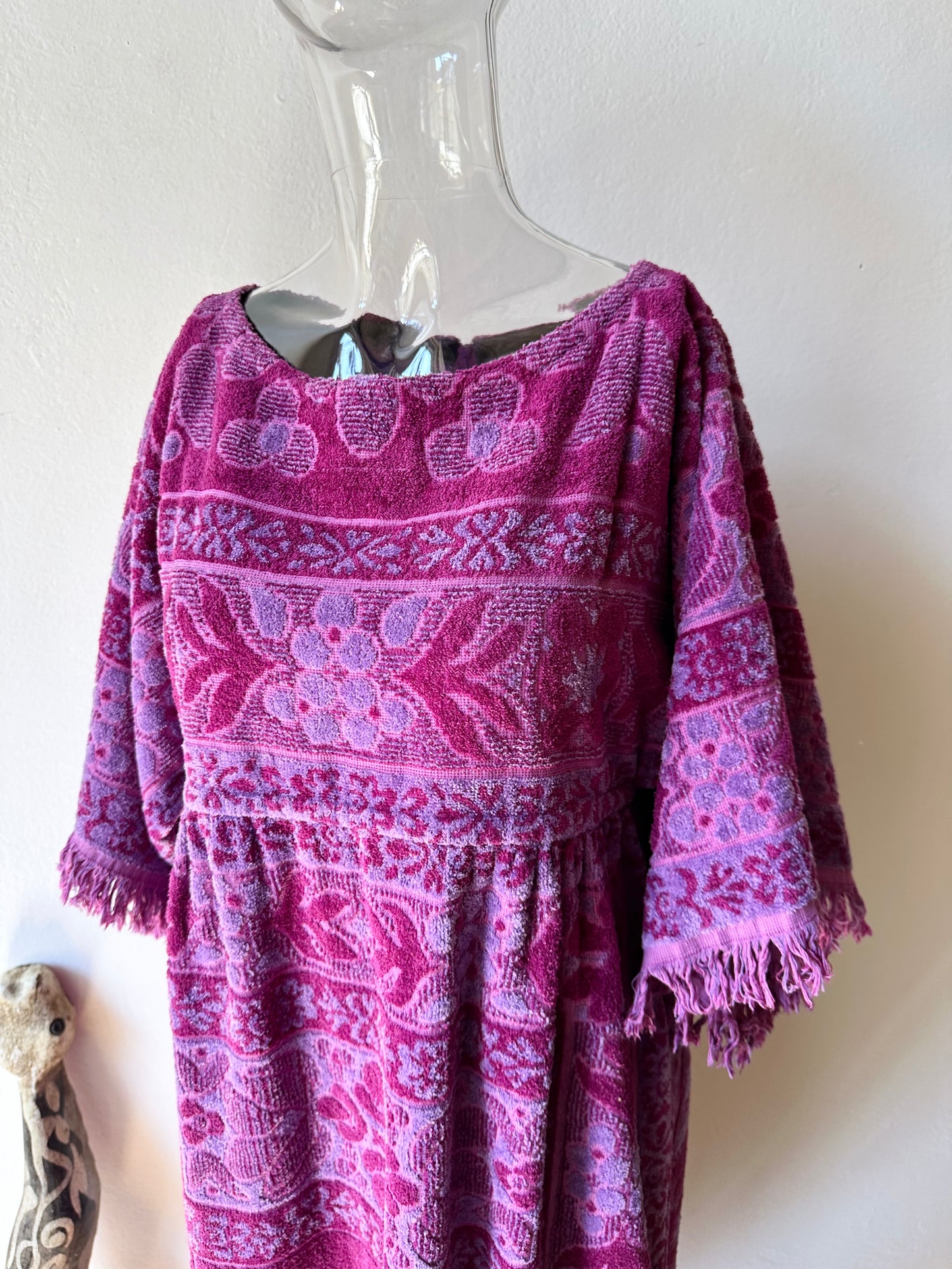 London towel dress ca. late 1970s