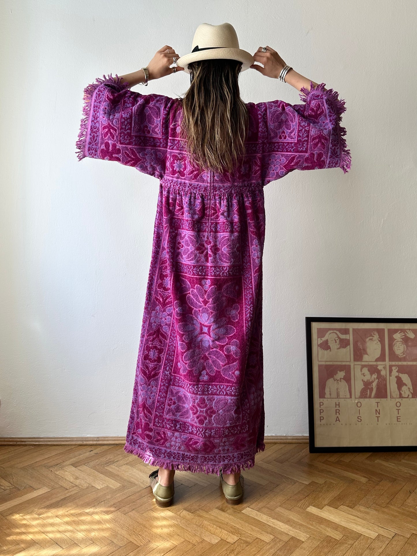 London towel dress ca. late 1970s