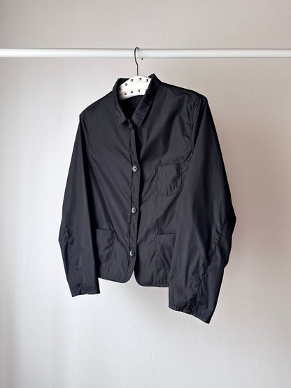 JIL SANDER 90s 90's 1990s 1990's made in Italy vintage nylon black jacket ジルサンダー ナイロンジャケット ブラック 黒 ヴィンテージ