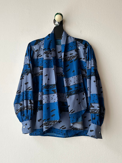 Peterpan tie blouse made in France