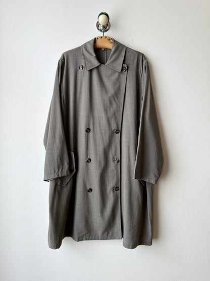 1991' Katharine Hamnett lana rayon trench jacket